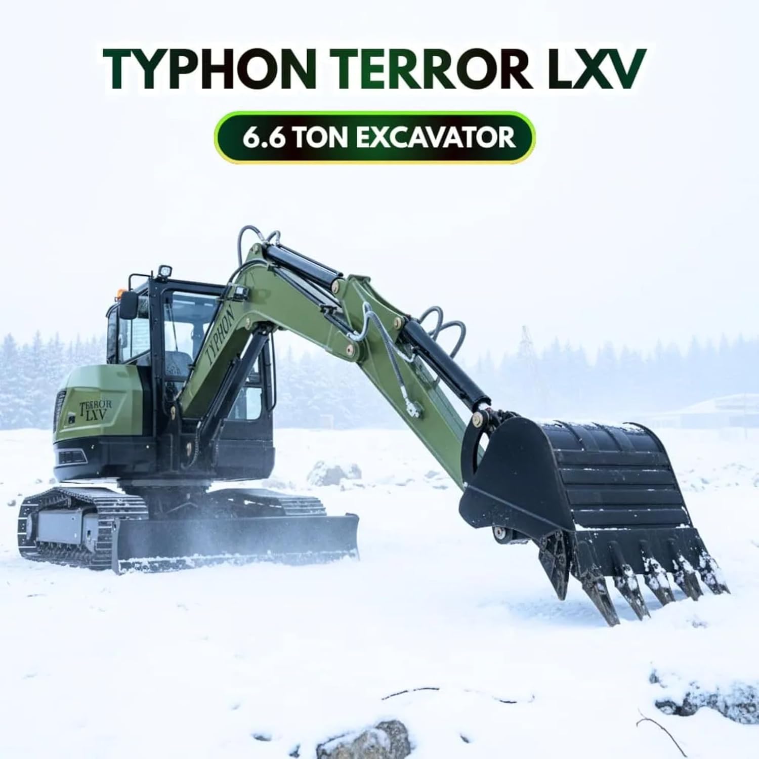 TYPHON Terror LXV 6.6-Ton Excavator review,is TYPHON Terror LXV worth buying,TYPHON Terror LXV vs alternatives,TYPHON Terror LXV pros cons,best 6.6 ton mini excavator,TYPHON Terror LXV honest opinion unboxing and complete package contents
