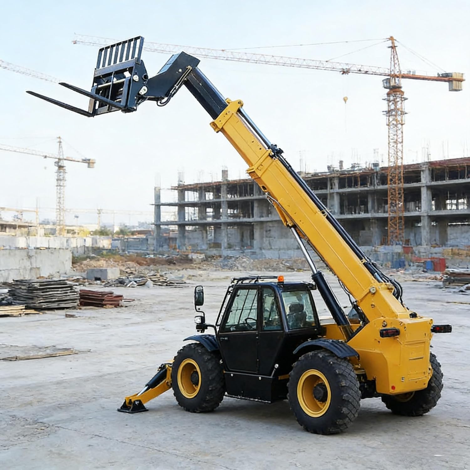 buy telescopic forklift,should I buy a telescopic forklift,telescopic forklift vs rough terrain forklift,telescopic forklift pros cons,best telescopic material handler,telescopic forklift worth buying - detailed features and technical specifications