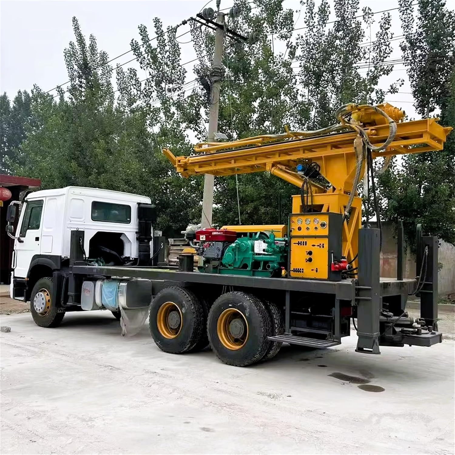 buy truck mounted water well drilling rig,300m borehole drilling rig worth it,truck mounted drilling machine vs trailer rig,geological exploration drilling equipment pros cons,heavy duty mobile well drill rig for sale,mining survey borehole machine buy - detailed features and technical specifications