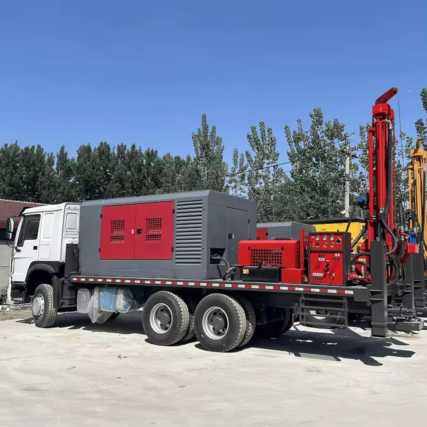buy truck mounted water well drilling rig,deep well drilling machine hydraulic,best portable water well drilling rig,truck mounted core drill advantages,should I buy a drilling rig for well,hydraulic borehole drilling machine worth it unboxing and complete package contents