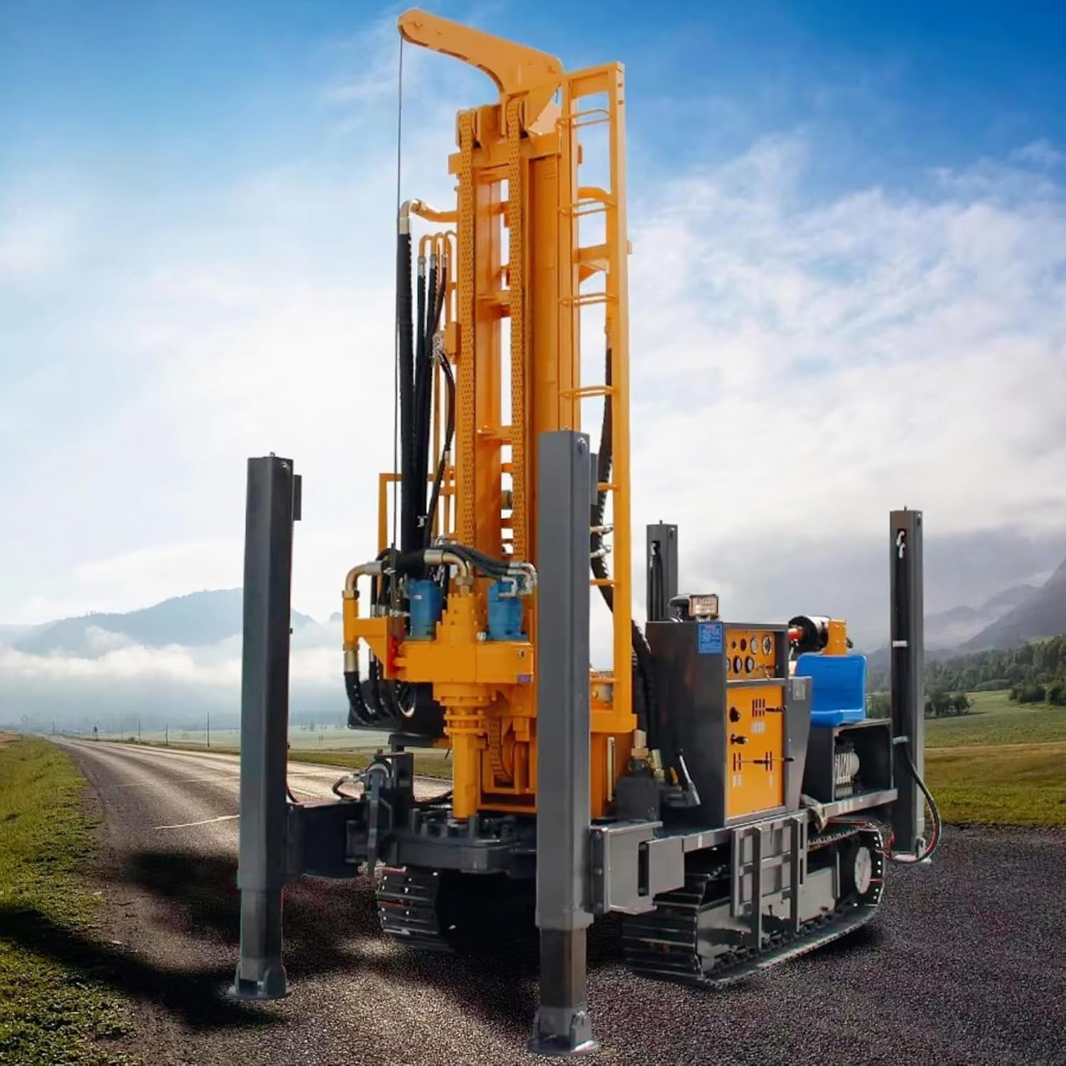 buy water well drilling rig,water well drilling rig pros cons,best borehole drilling machine,mobile well drill worth buying,deep borehole drilling rig for sale,should I buy a hydraulic drilling rig - detailed features and technical specifications