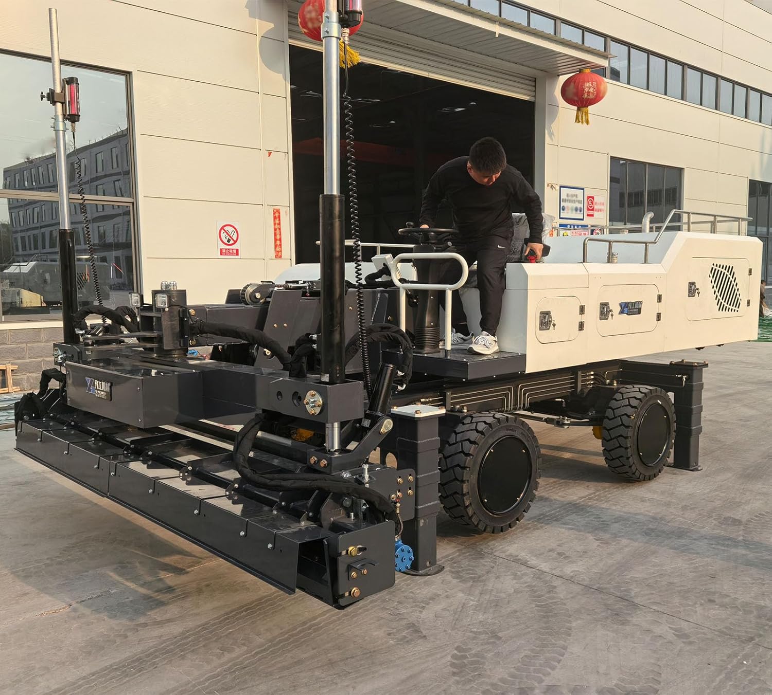 concrete screed machine,self-propelled concrete screed,concrete leveling machine,concrete paver machine for warehouse,concrete screed vs alternatives,best concrete screed for large slabs - detailed features and technical specifications