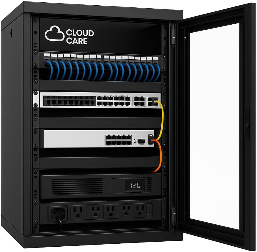 Cloud Care Rack PDUH30HV19 review,Cloud Care pre-configured rack worth buying,Cloud Care rack vs custom build,Cloud Care PDUH30HV19 pros cons,best pre-configured network rack,Cloud Care 42U rack honest review - detailed features and technical specifications