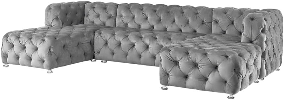 DUYHBAWRS U-shaped sofa review,U-shaped sofa review and rating,is DUYHBAWRS sofa worth buying,velvet sectional review pros cons,U-shaped modular sofa honest review,DUYHBAWRS sectional sofa review verdict performance testing and real-world results