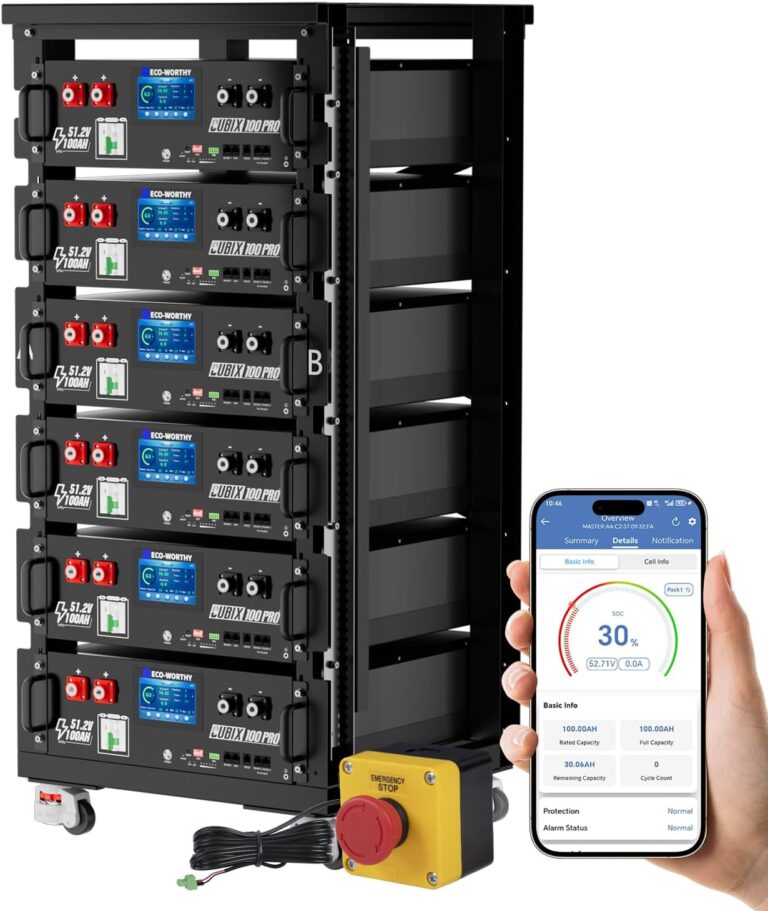 Image 1 of ECO-WORTHY 48V 100Ah Pro server rack battery review