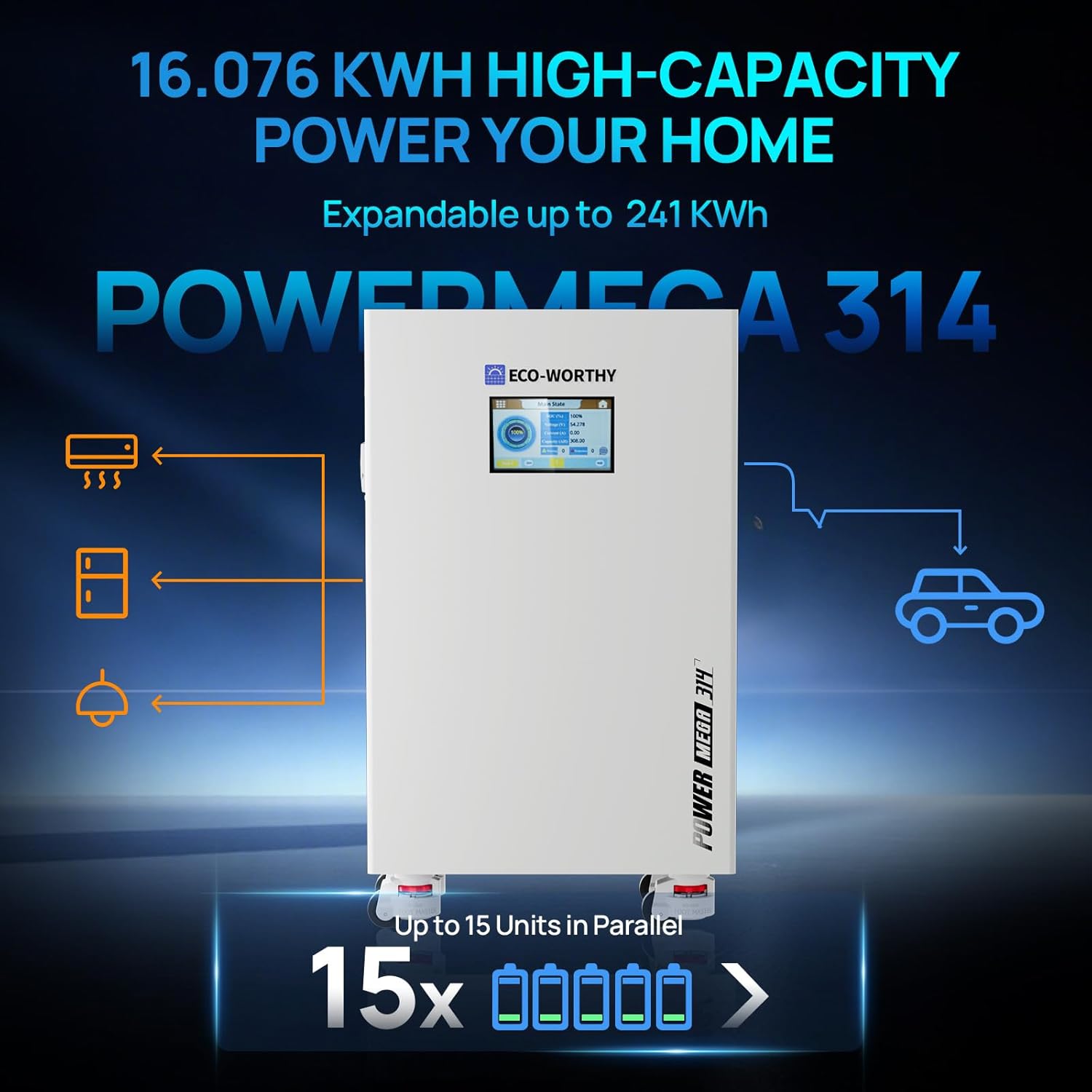 Step-by-step guide for ECO-WORTHY Powermega 48V 314Ah review,buy ECO-WORTHY Powermega 48V battery,ECO-WORTHY Powermega 48V 314Ah worth it,ECO-WORTHY Powermega vs alternatives,best LiFePO4 battery for off-grid solar,should I buy ECO-WORTHY Powermega 48V - complete tutorial
