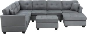 Image 1 of HSIJYGX U-shaped sofa review