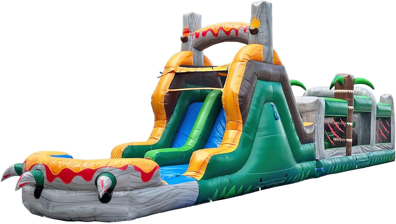 HeroKiddo T-Rex inflatable obstacle course review,HeroKiddo obstacle course review and rating,is HeroKiddo T-Rex inflatable worth buying,HeroKiddo T-Rex obstacle course review pros cons,HeroKiddo T-Rex obstacle course review honest opinion,HeroKiddo inflatable obstacle course review verdict - detailed features and technical specifications