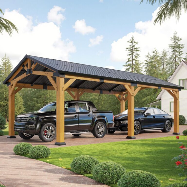 Jocisland 12x24 Carport Review: Honest Pros & Cons 11 Image 1 of Jocisland 12x24 carport review