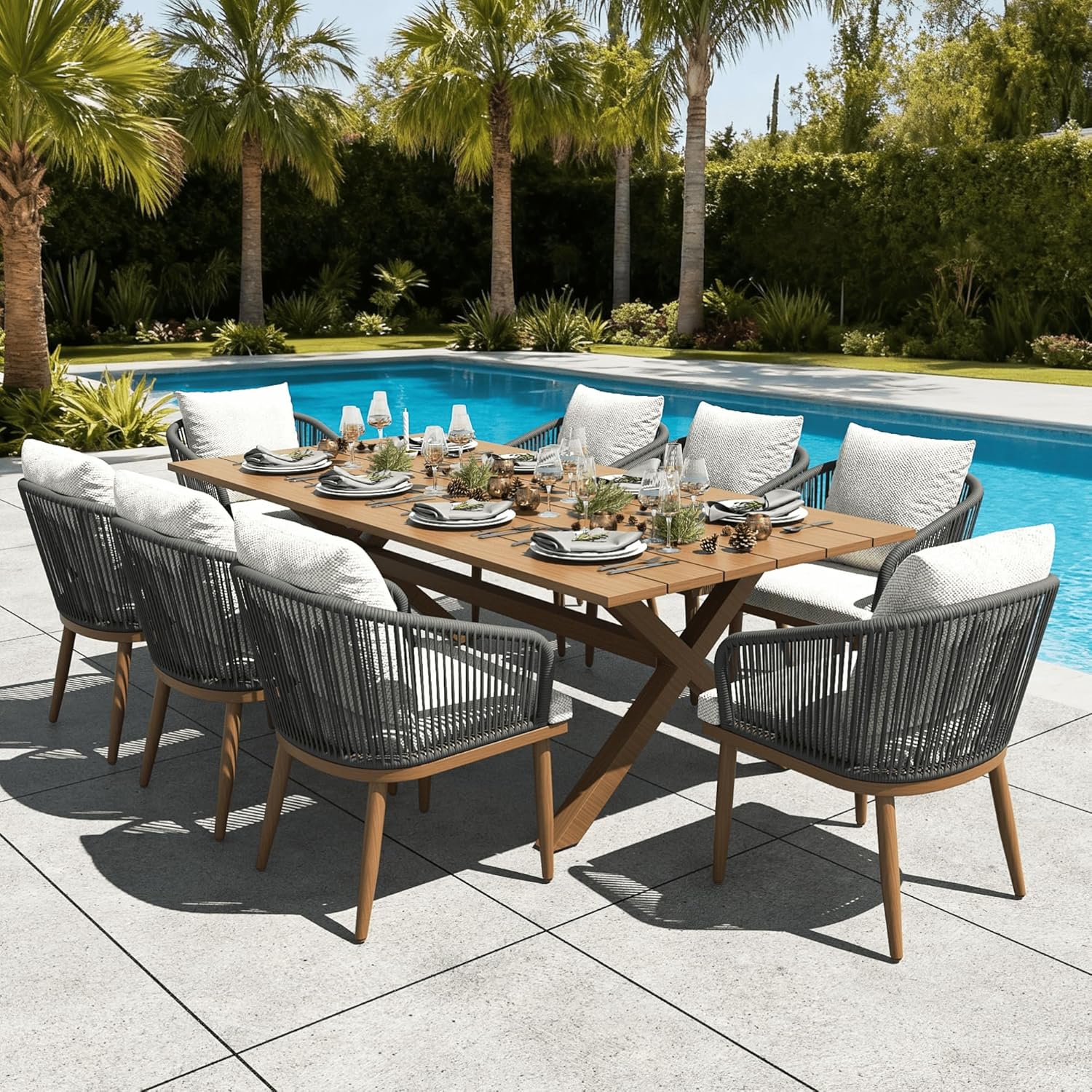 LayinSun Outdoor Dining Set Review: Honest Pros & Cons 2024 1 LayinSun outdoor dining set review,LayinSun 9 piece patio set review and rating,is LayinSun dining set worth buying,LayinSun dining set review pros cons,LayinSun patio set review honest opinion,LayinSun dining set review verdict - detailed features and technical specifications
