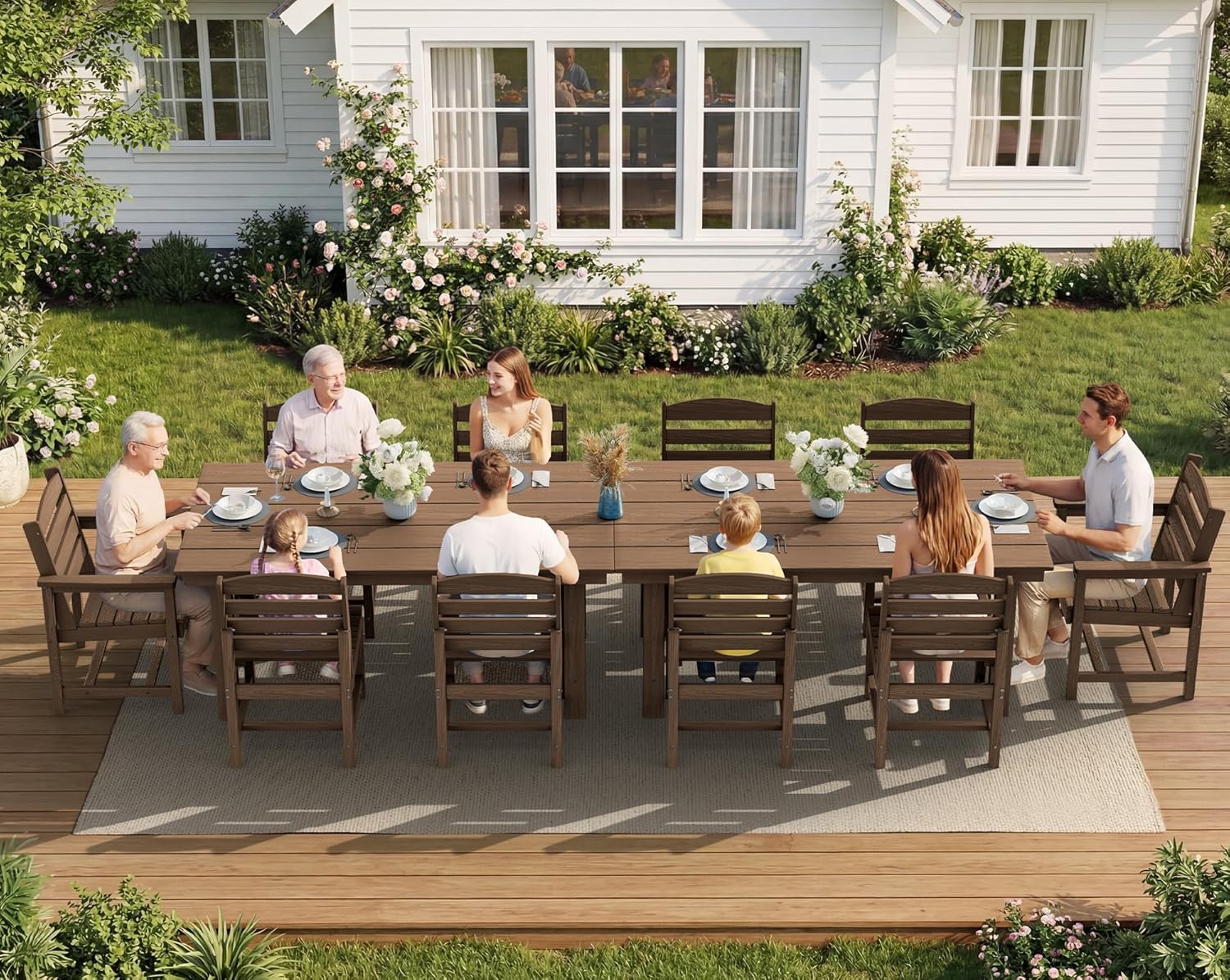SERWALL patio dining set review,SERWALL 12-piece dining set review and rating,is SERWALL patio dining set worth buying,SERWALL outdoor dining set review pros cons,SERWALL HDPE dining set review honest opinion,SERWALL patio dining set review verdict - detailed features and technical specifications