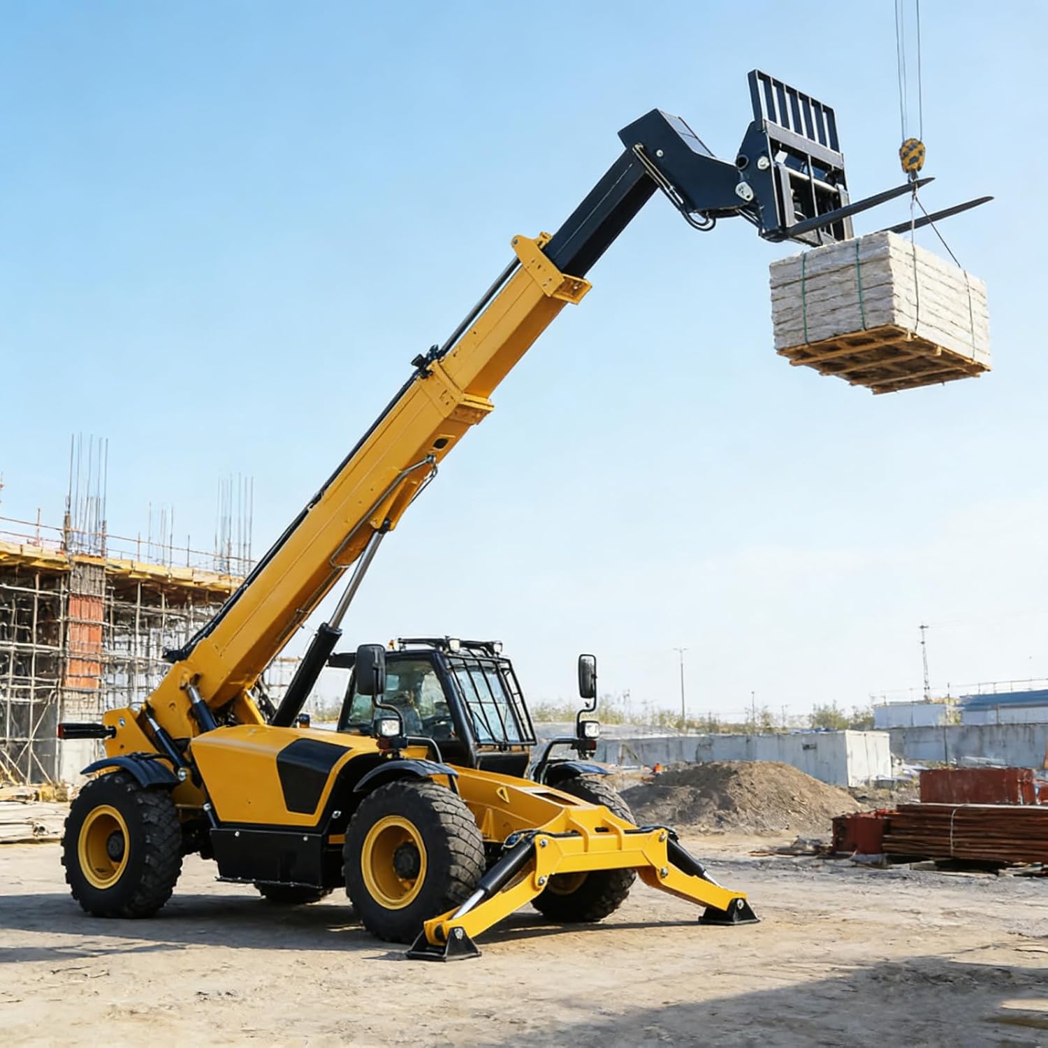 buy telescopic forklift truck,telehandler pros cons,best telehandler for construction,telescopic forklift vs traditional forklift,should I buy a telehandler,telescopic handler worth buying - detailed features and technical specifications