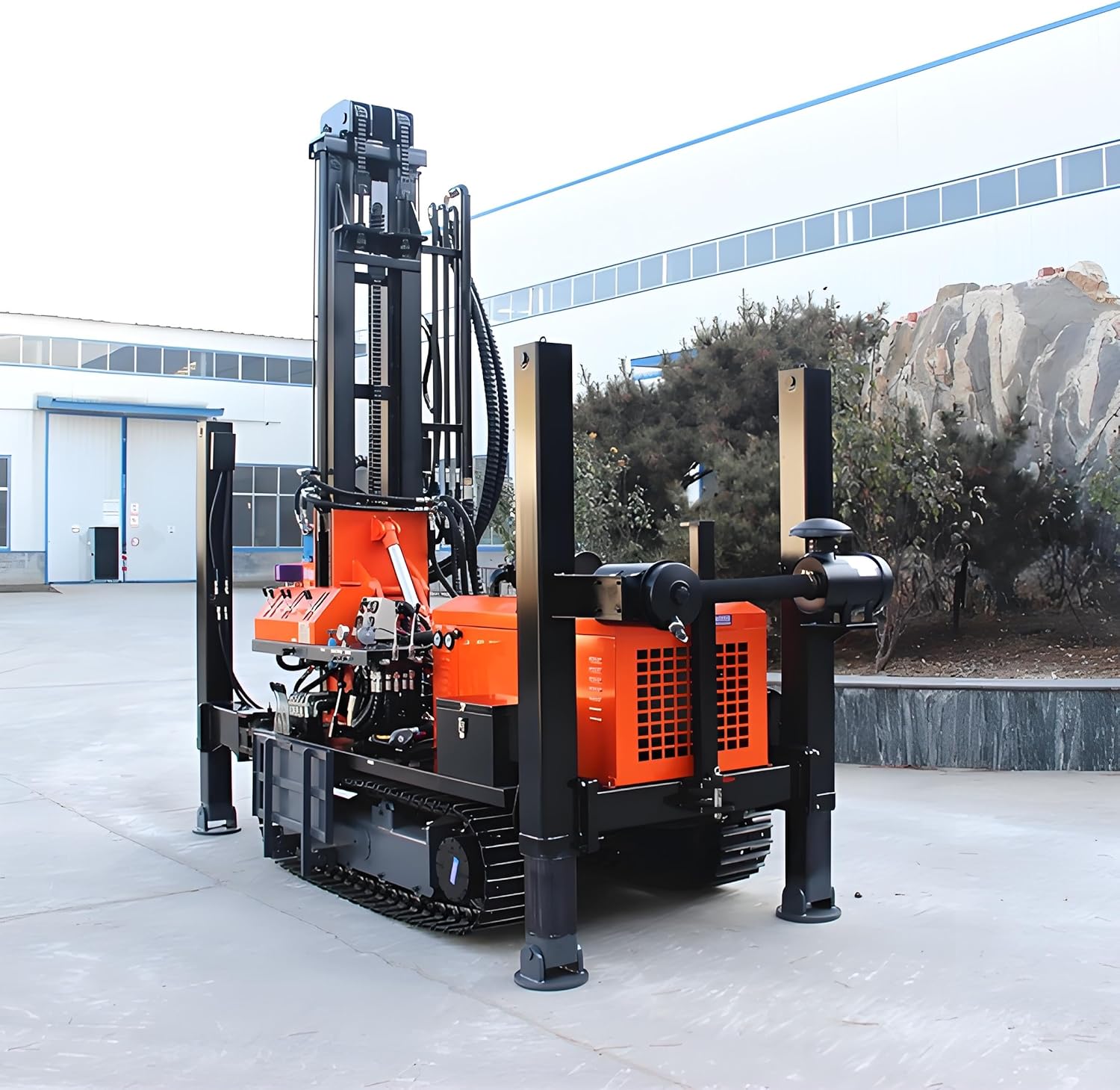compact borehole drilling equipment,mobile well drilling equipment,mini borehole drilling rig review,portable crawler well drilling machine,should I buy compact ground drill,compact borehole drilling equipment pros cons unboxing and complete package contents