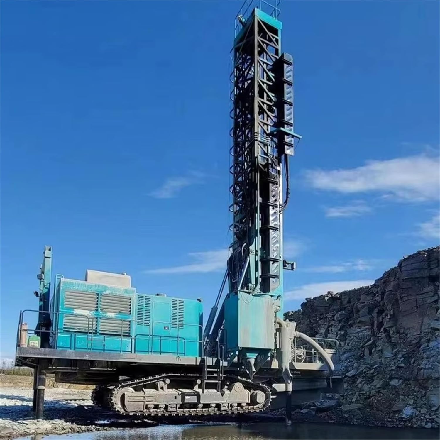 crawler water well drilling rig,best tracked drilling equipment,crawler drilling rig pros cons,buy borehole drilling machine,crawler water well drilling rig worth it,water well drilling equipment for uneven terrain - detailed features and technical specifications