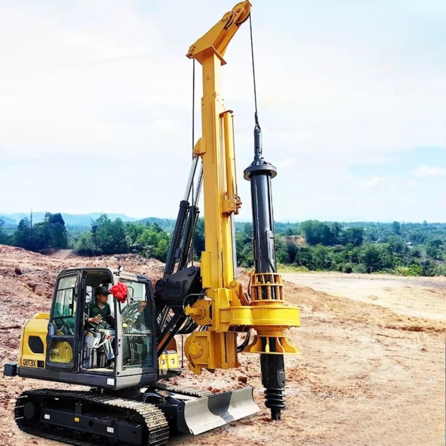 dual-power water well drilling rig,heavy duty water well drill machine,portable borehole drilling rig pros cons,best water well drilling rig for sale,should I buy a dual-power drill rig,pneumatic hydraulic well drill worth it - detailed features and technical specifications