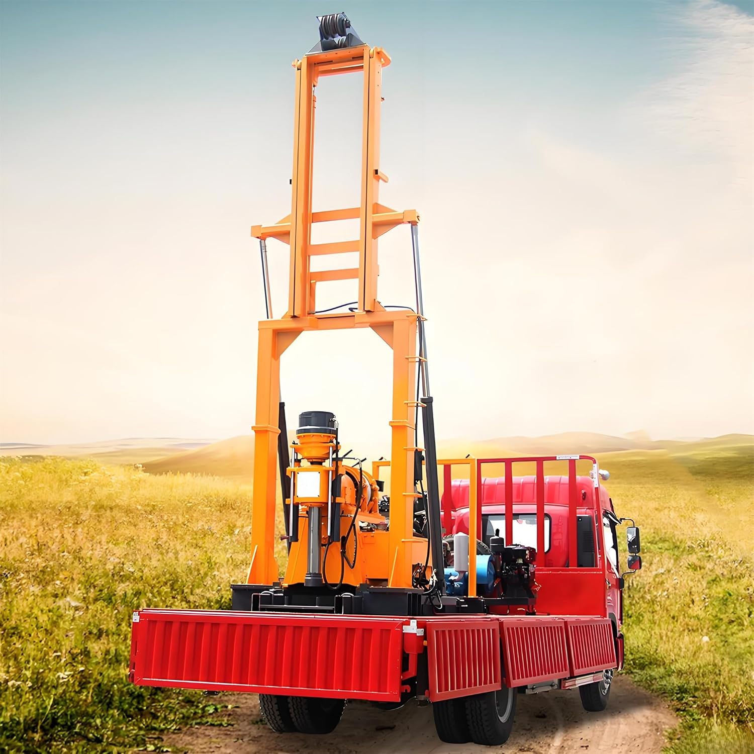 truck mounted water well drilling rig,best borehole drilling machine,water well drilling rig pros cons,mobile well drilling equipment for sale,should I buy a truck mounted drilling rig,truck mounted drill rig vs trailer unboxing and complete package contents