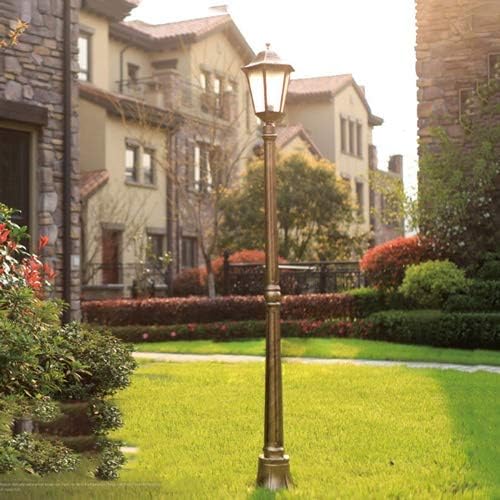 vintage outdoor lamp post,best antique street lamp,outdoor lamp post pros cons,E27 post light worth buying,vintage garden pole light vs modern,should I buy an outdoor lamp post unboxing and complete package contents